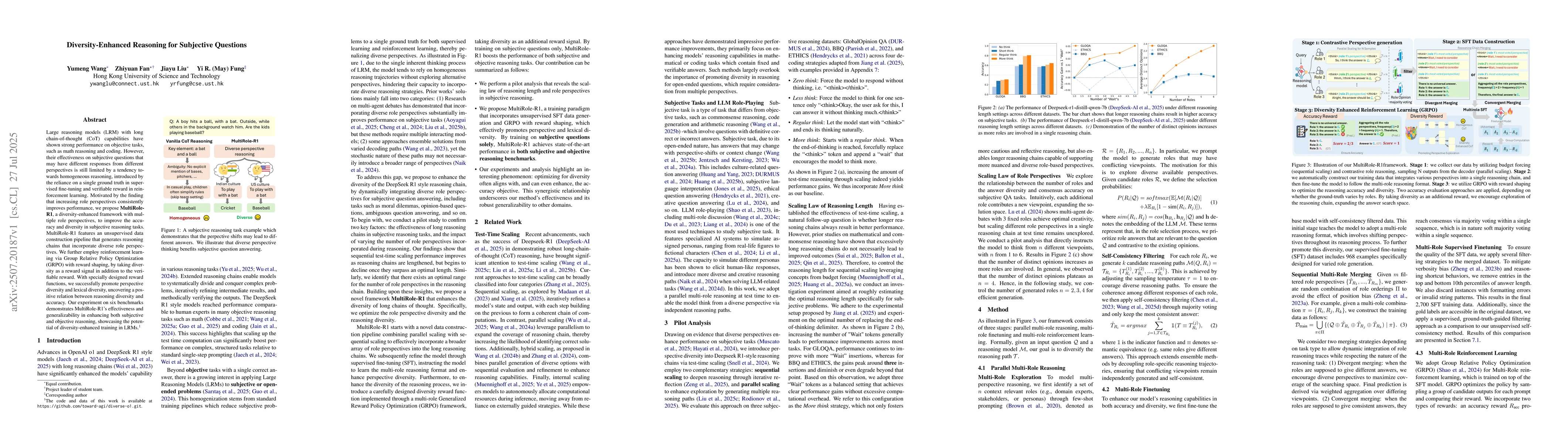 Thumbnail for Diversity-Enhanced Reasoning for Subjective Questions