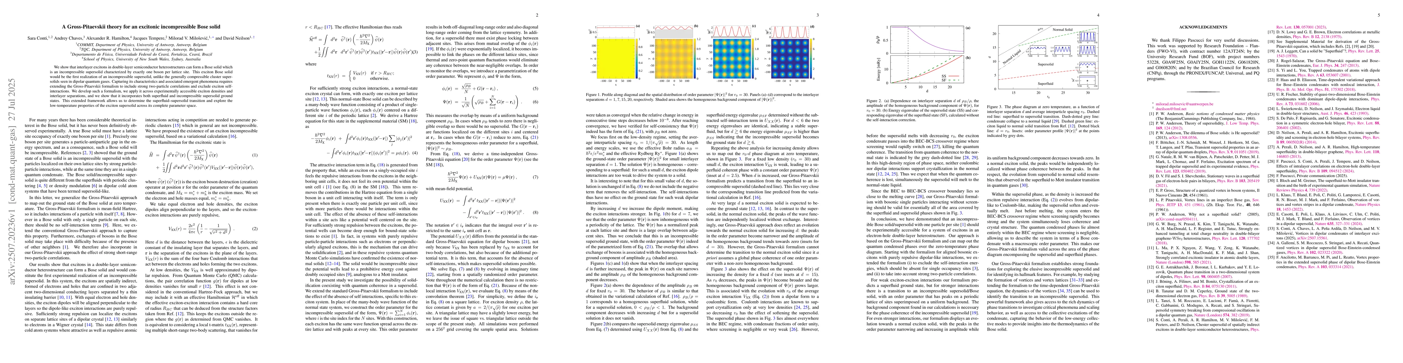Thumbnail for A Gross-Pitaevskii theory for an excitonic incompressible Bose solid