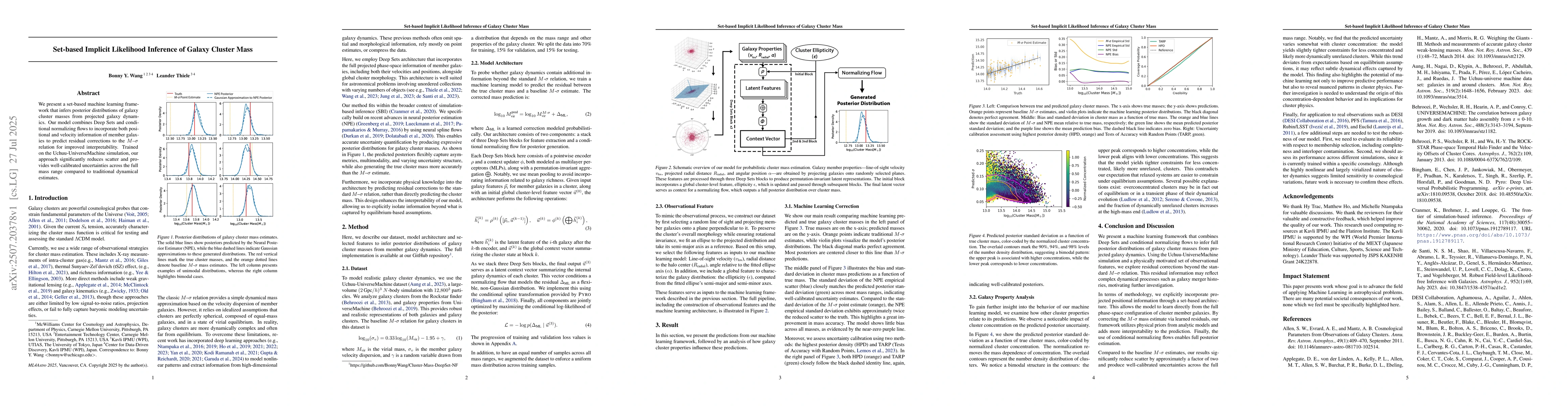 Thumbnail for Set-based Implicit Likelihood Inference of Galaxy Cluster Mass