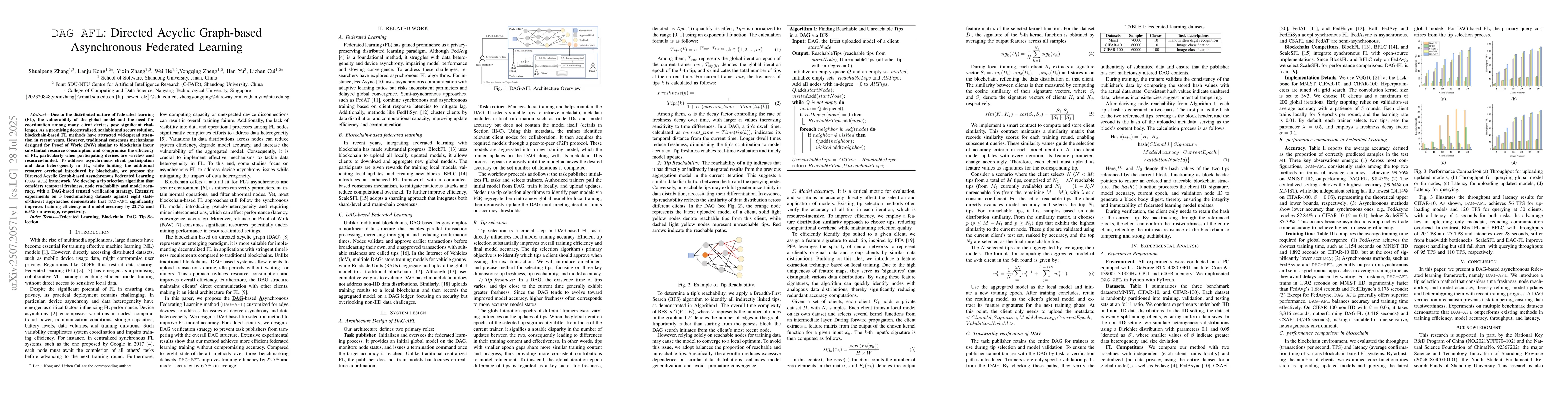 Thumbnail for DAG-AFL:Directed Acyclic Graph-based Asynchronous Federated Learning