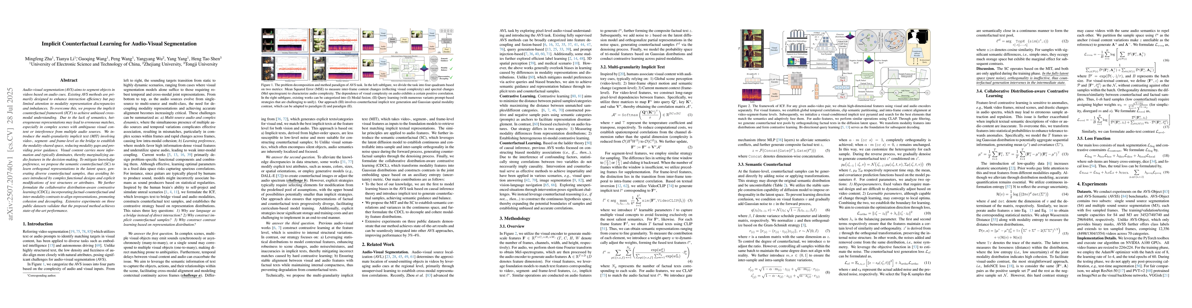 Thumbnail for Implicit Counterfactual Learning for Audio-Visual Segmentation