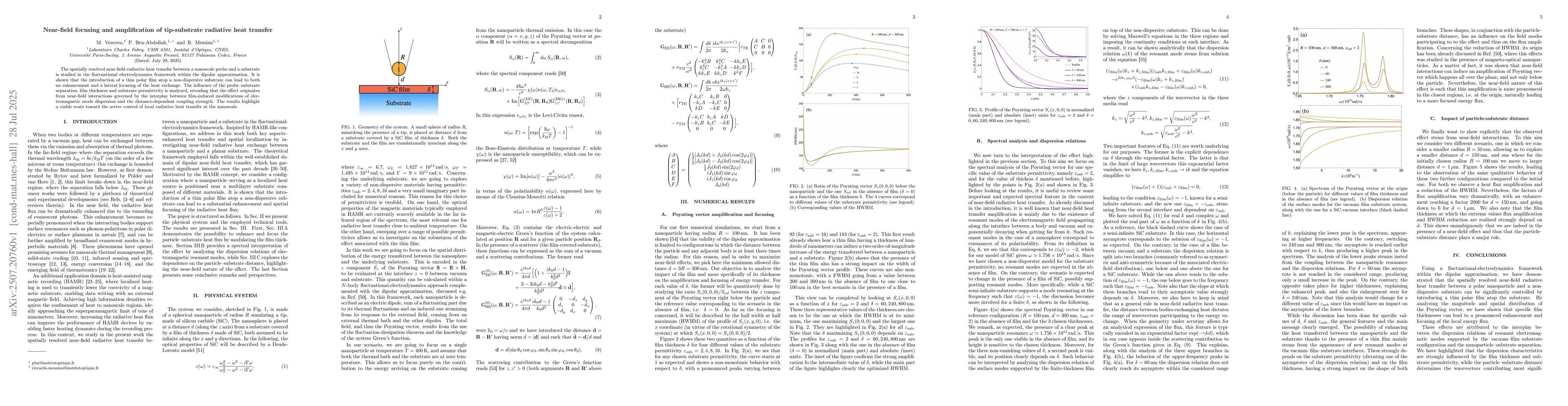 Thumbnail for Near-field focusing and amplification of tip-substrate radiative heat
  transfer
