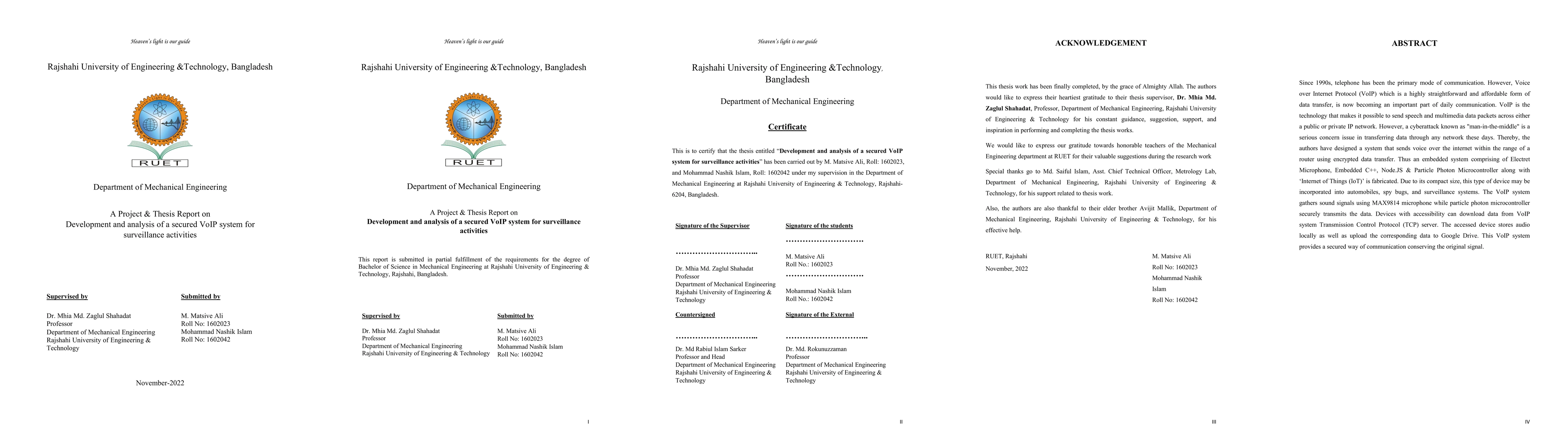 Thumbnail for Development and analysis of a secured VoIP system for surveillance
  activities