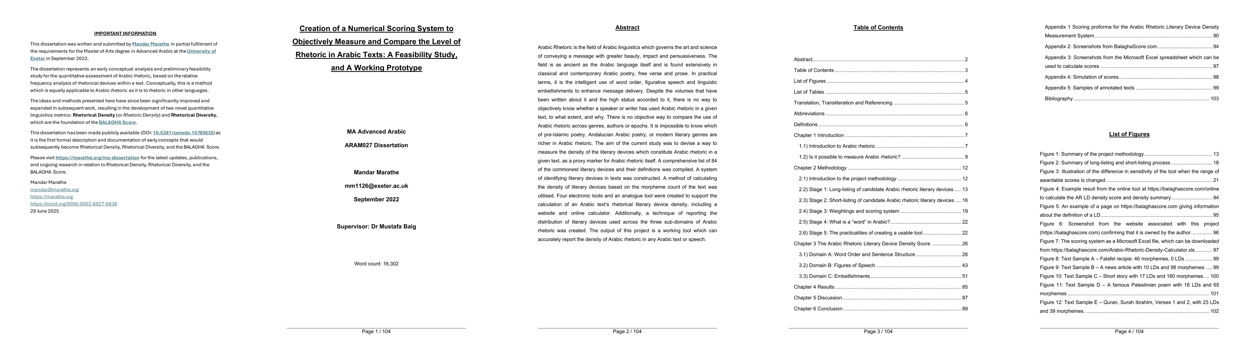 Thumbnail for Creation of a Numerical Scoring System to Objectively Measure and
  Compare the Level of Rhetoric in Arabic Texts: A Feasibility Study, and A
  Working Prototype