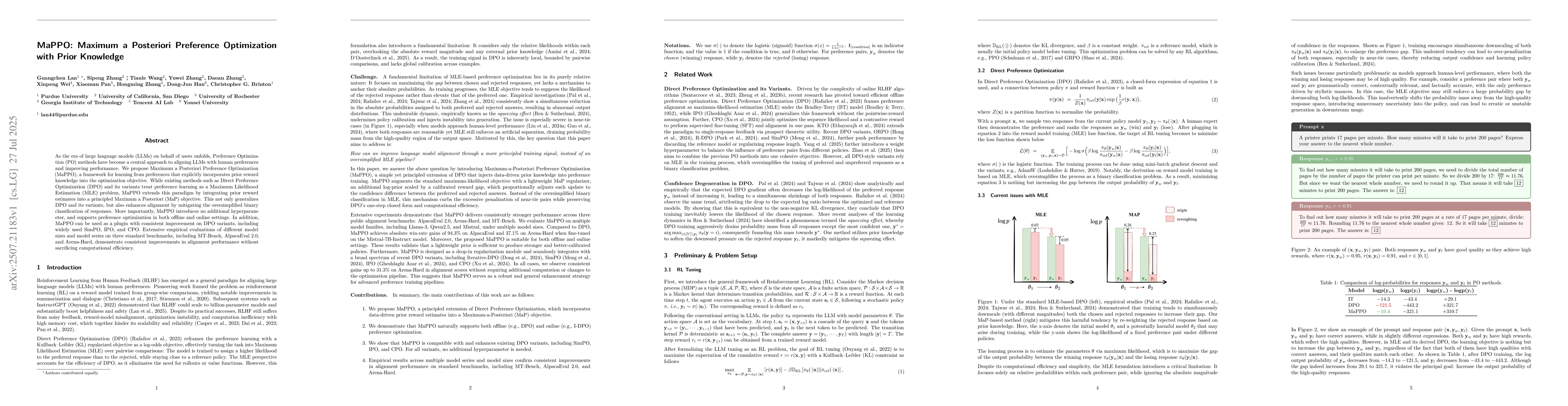 Thumbnail for MaPPO: Maximum a Posteriori Preference Optimization with Prior Knowledge