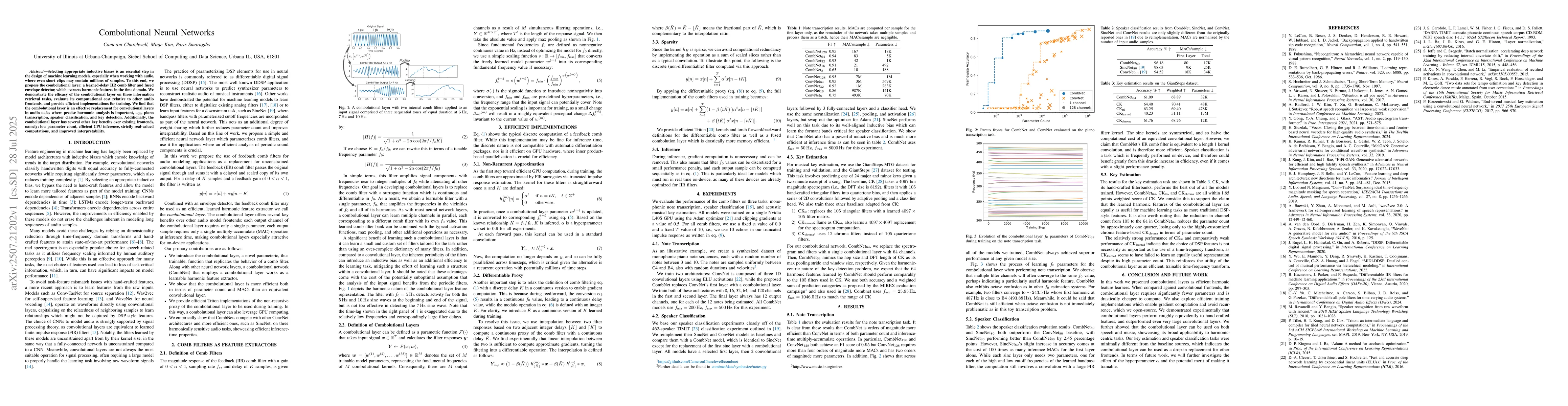 Thumbnail for Combolutional Neural Networks