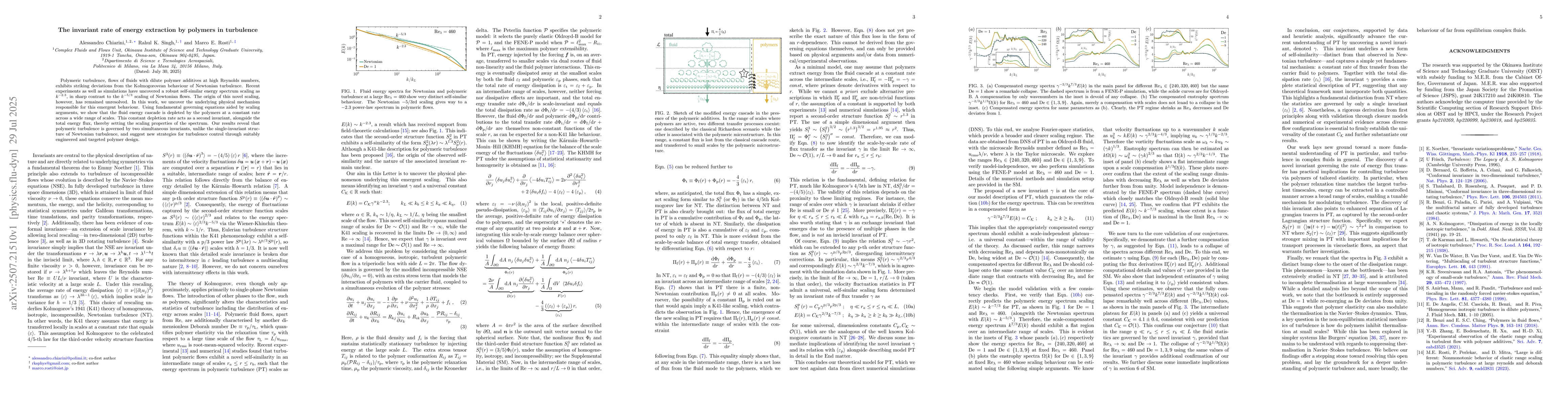 Thumbnail for The invariant rate of energy extraction by polymers in turbulence