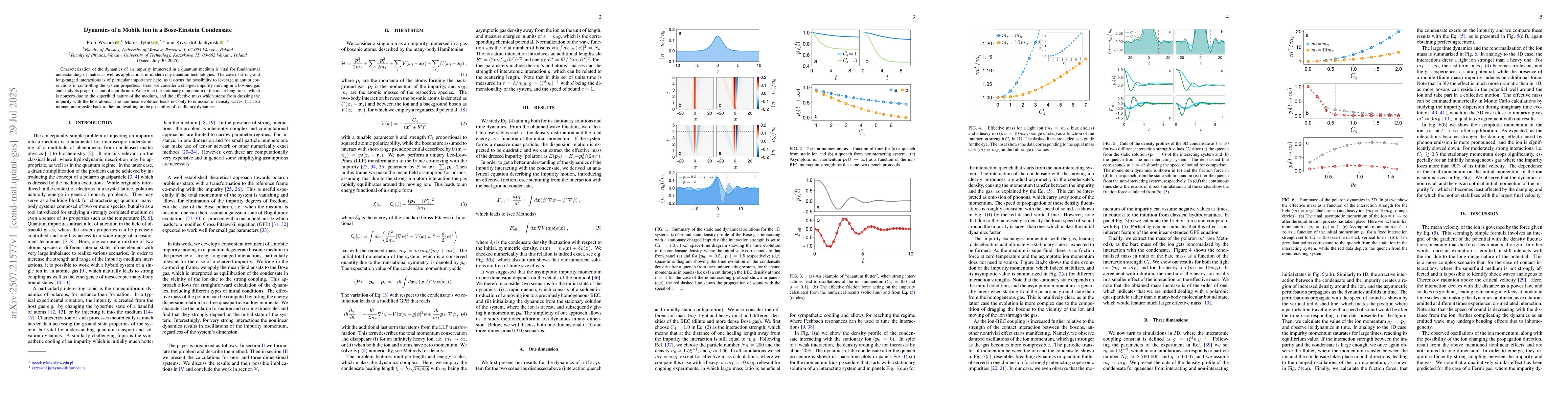 Thumbnail for Dynamics of a Mobile Ion in a Bose-Einstein Condensate