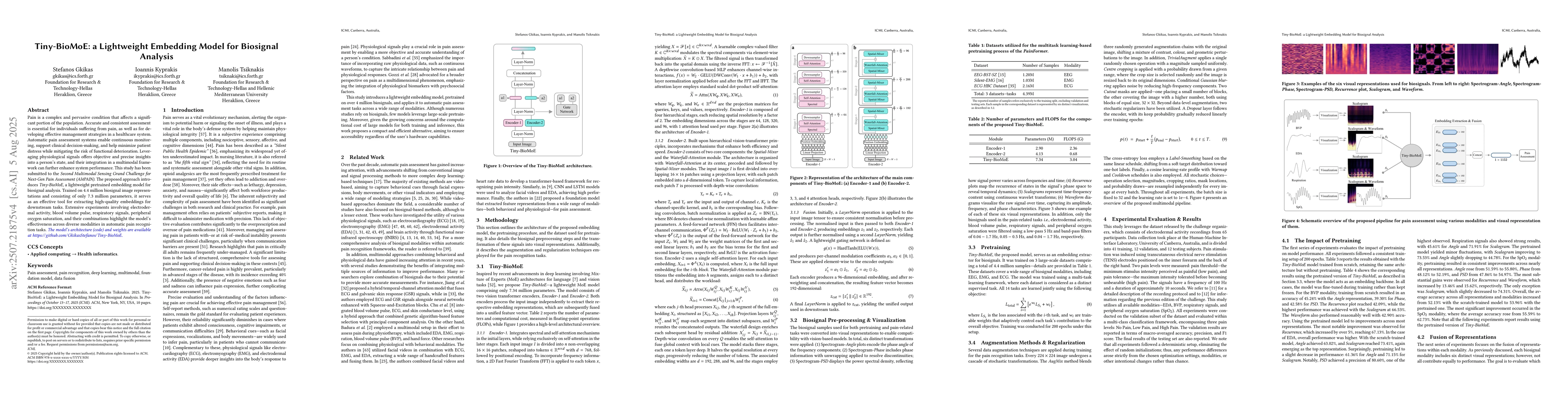 Thumbnail for Tiny-BioMoE: a Lightweight Embedding Model for Biosignal Analysis