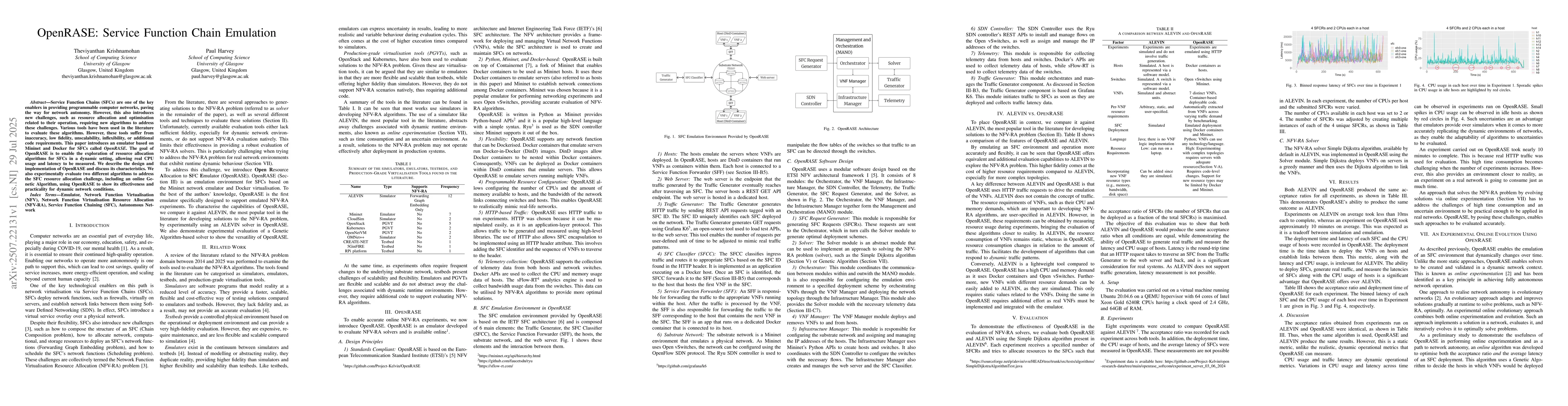 Thumbnail for OpenRASE: Service Function Chain Emulation