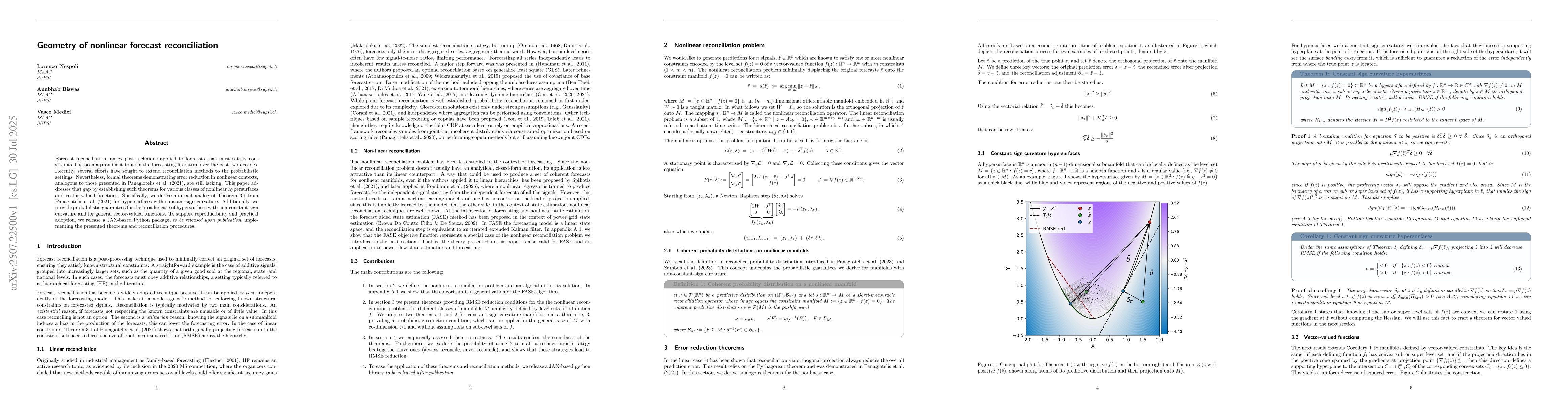 Thumbnail for Geometry of nonlinear forecast reconciliation