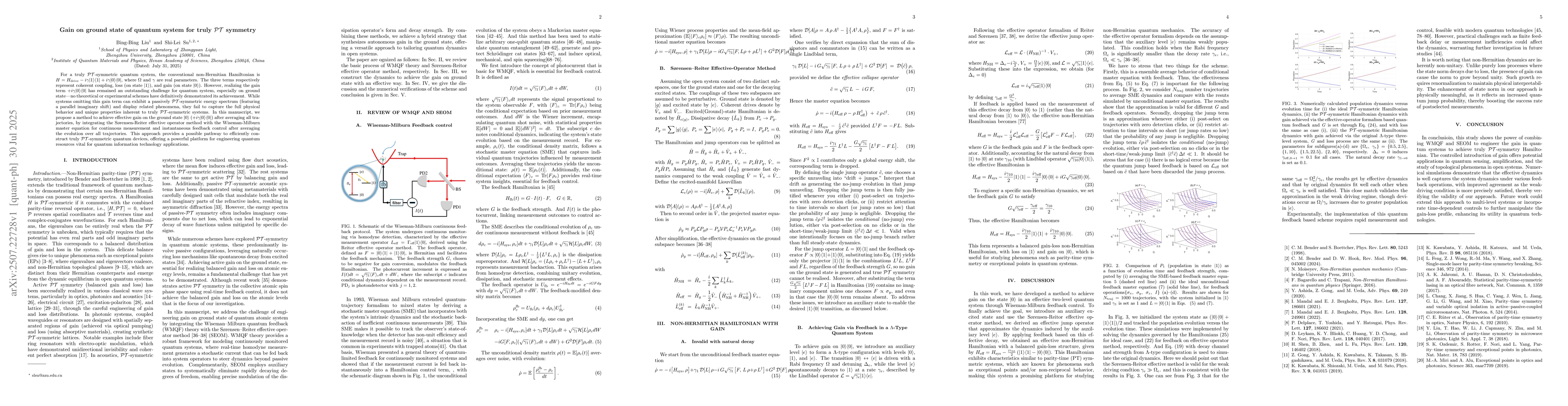 Thumbnail for Gain on ground state of quantum system for truly $\mathcal{PT}$ symmetry