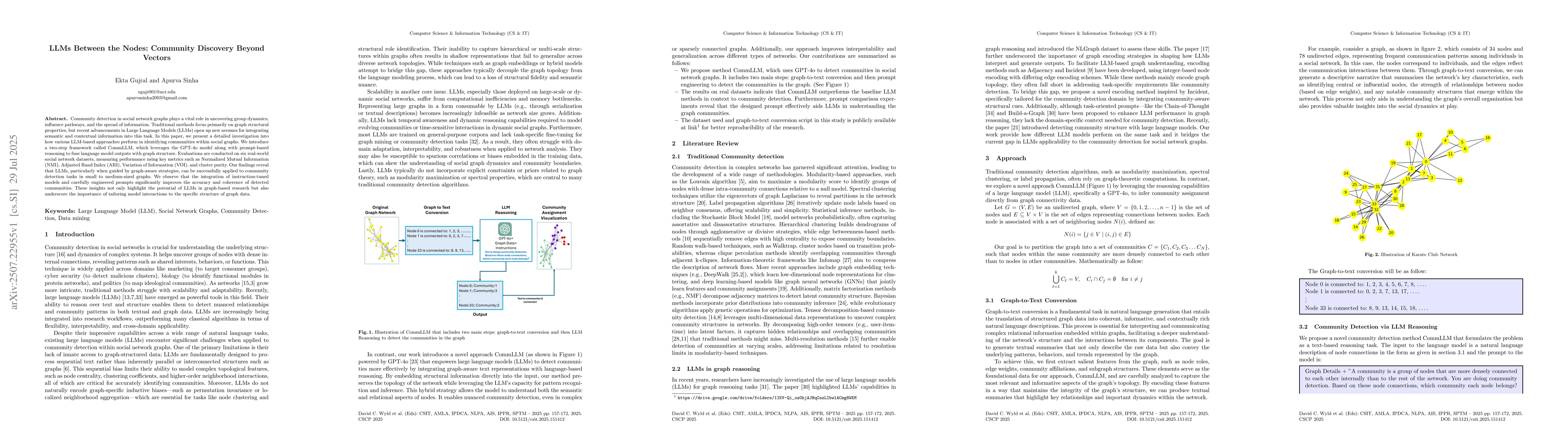 Thumbnail for LLMs Between the Nodes: Community Discovery Beyond Vectors