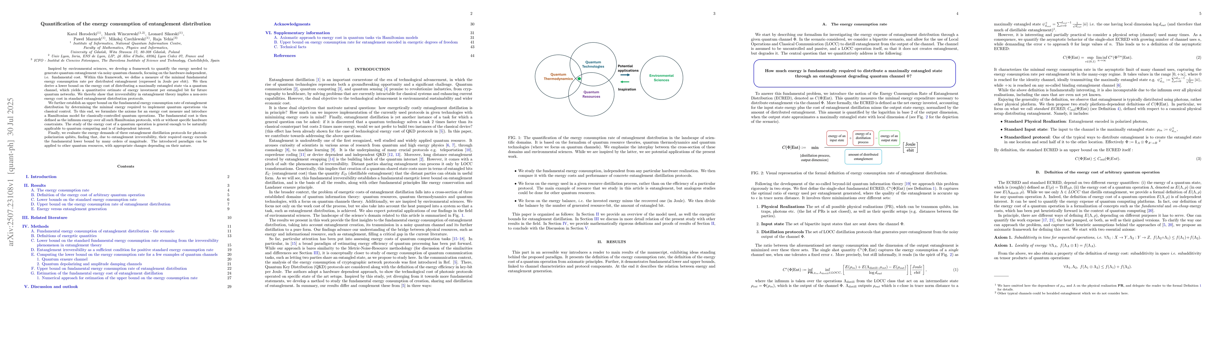Thumbnail for Quantification of the energy consumption of entanglement distribution