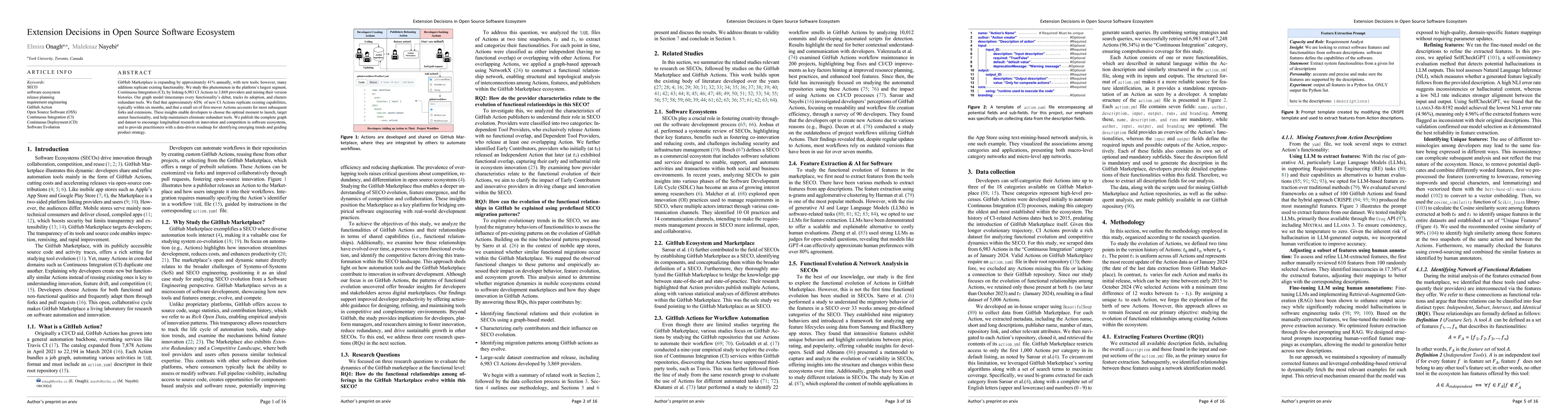 Thumbnail for Extension Decisions in Open Source Software Ecosystem