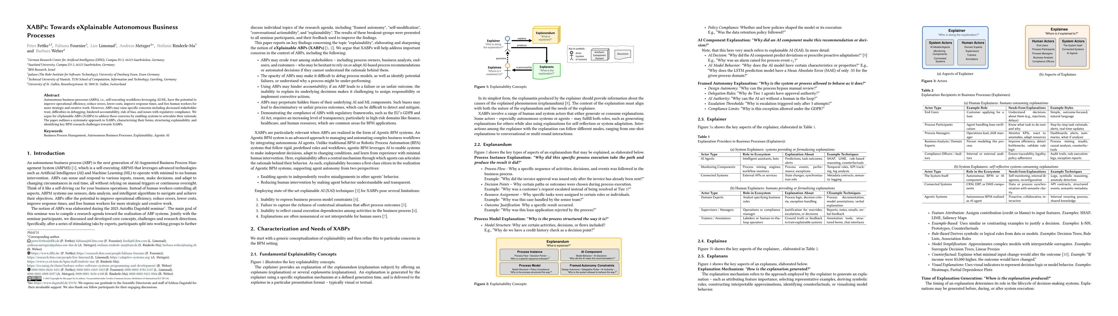 Thumbnail for XABPs: Towards eXplainable Autonomous Business Processes