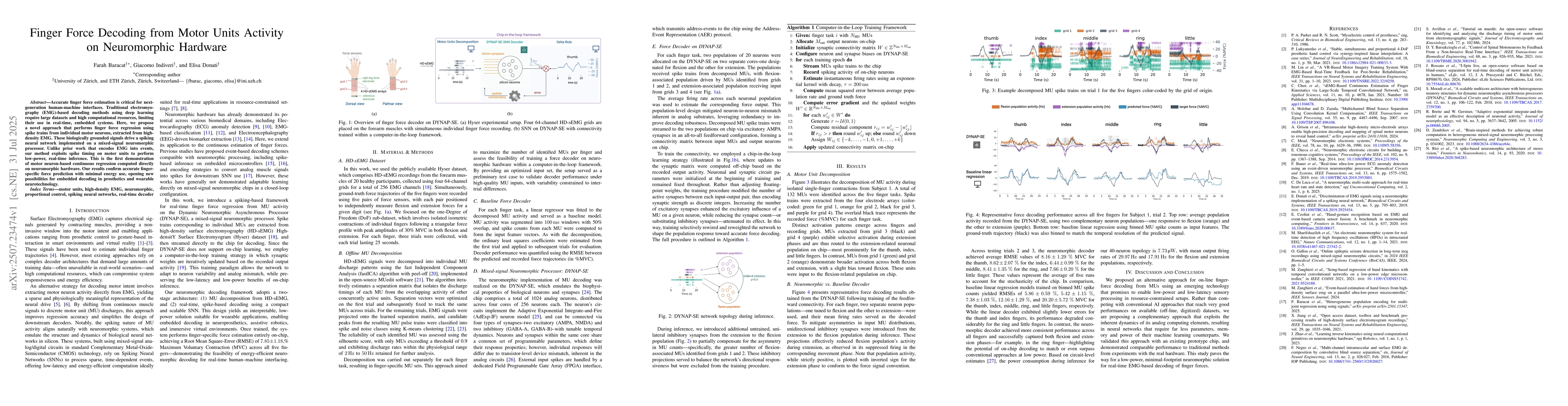 Thumbnail for Finger Force Decoding from Motor Units Activity on Neuromorphic Hardware