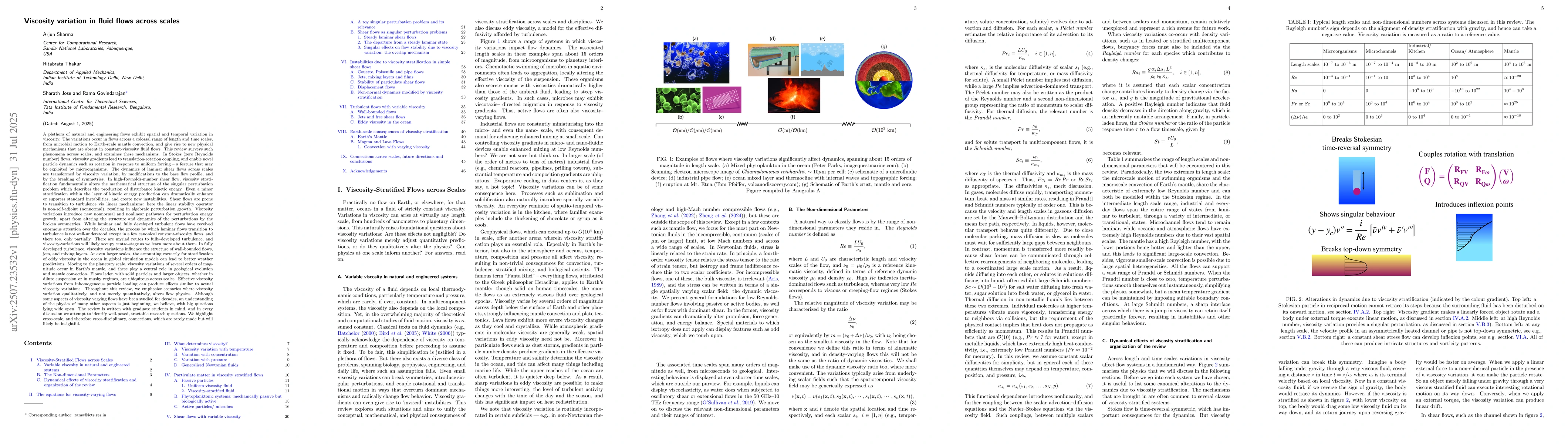 Thumbnail for Viscosity variation in fluid flows across scale