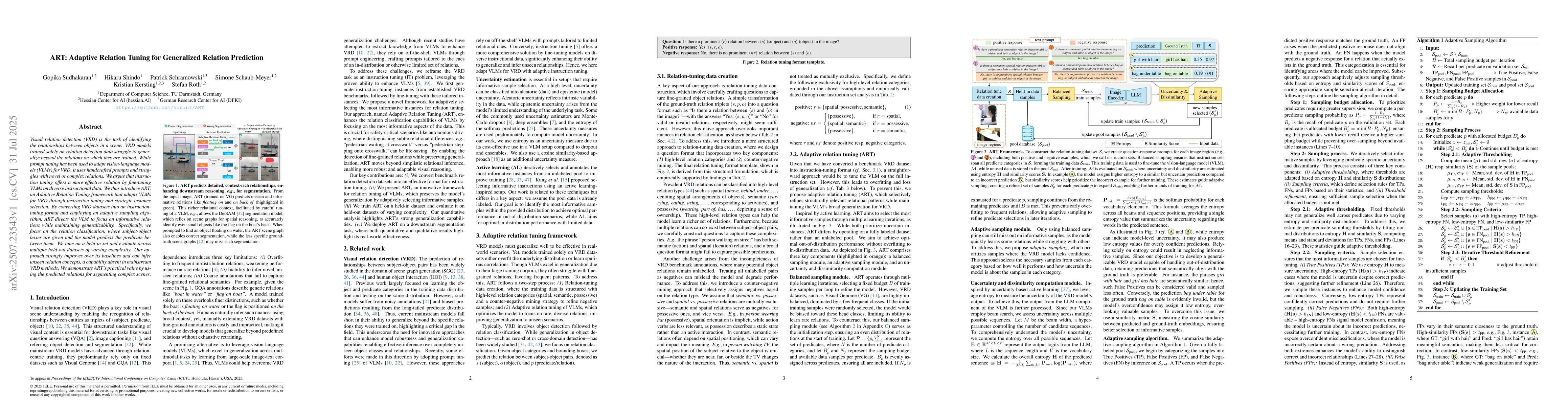Thumbnail for ART: Adaptive Relation Tuning for Generalized Relation Prediction