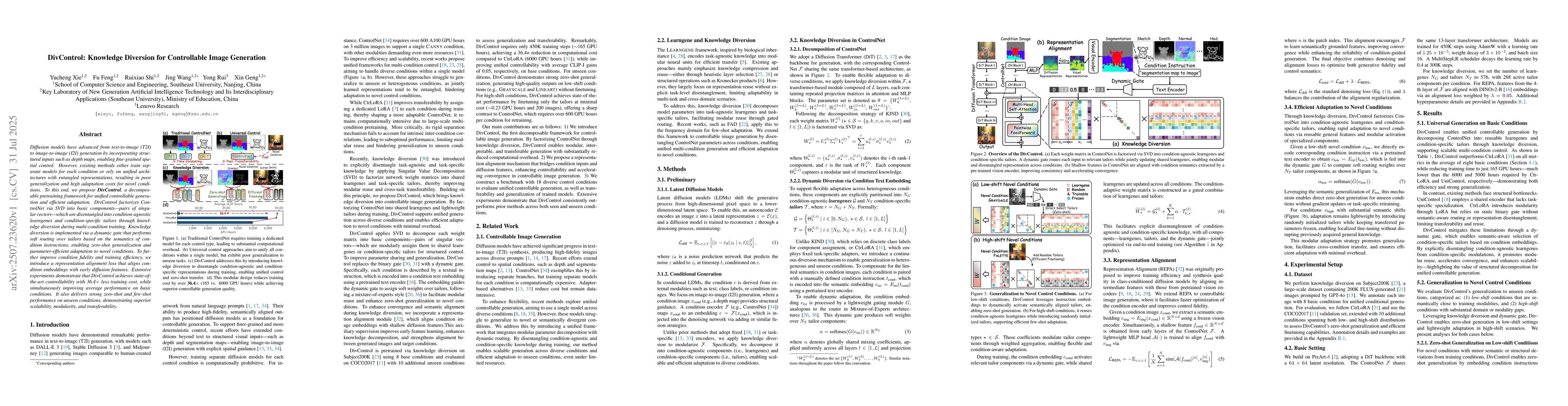 Thumbnail for DivControl: Knowledge Diversion for Controllable Image Generation