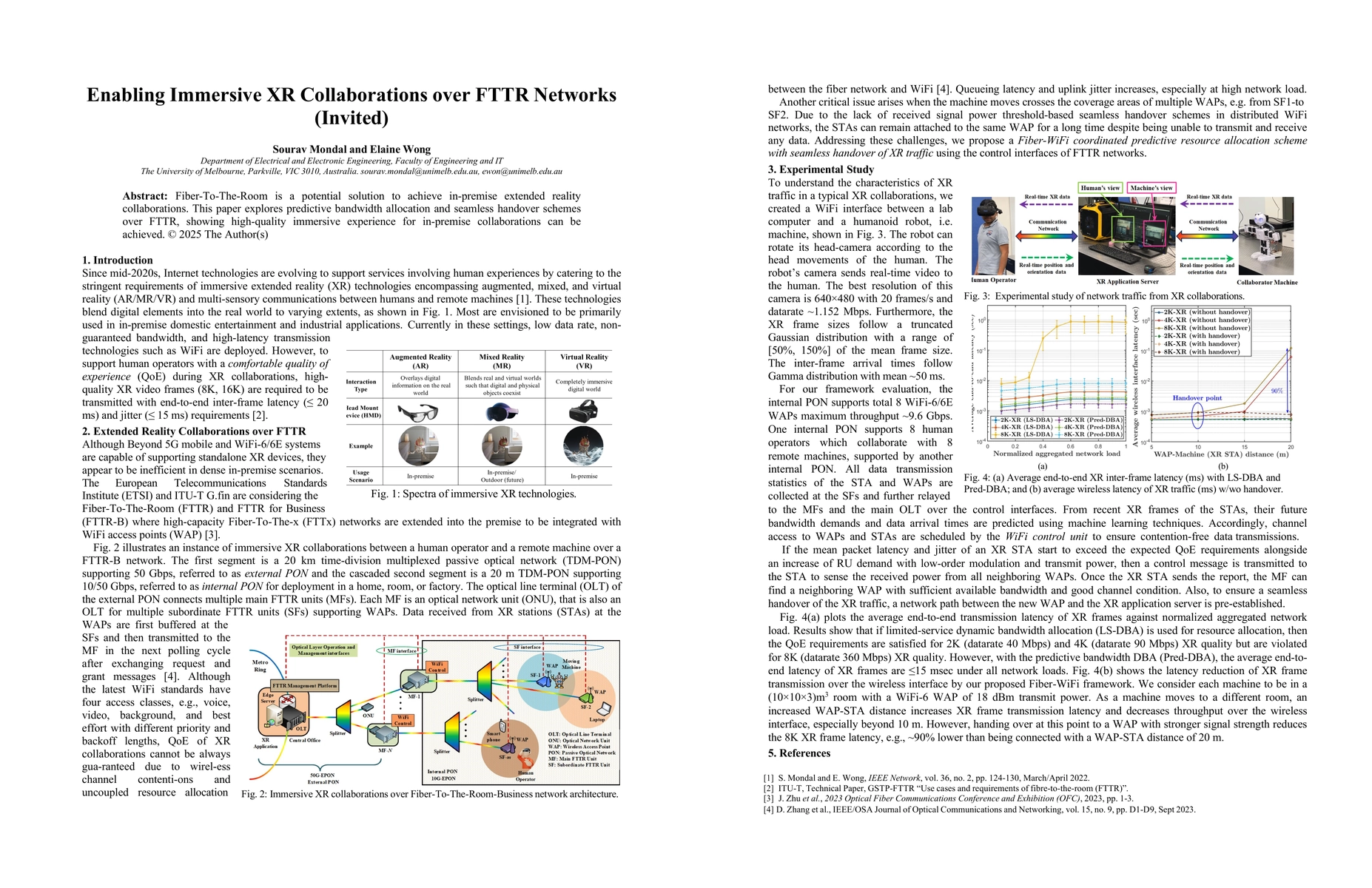 Thumbnail for Enabling Immersive XR Collaborations over FTTR Networks (Invited)