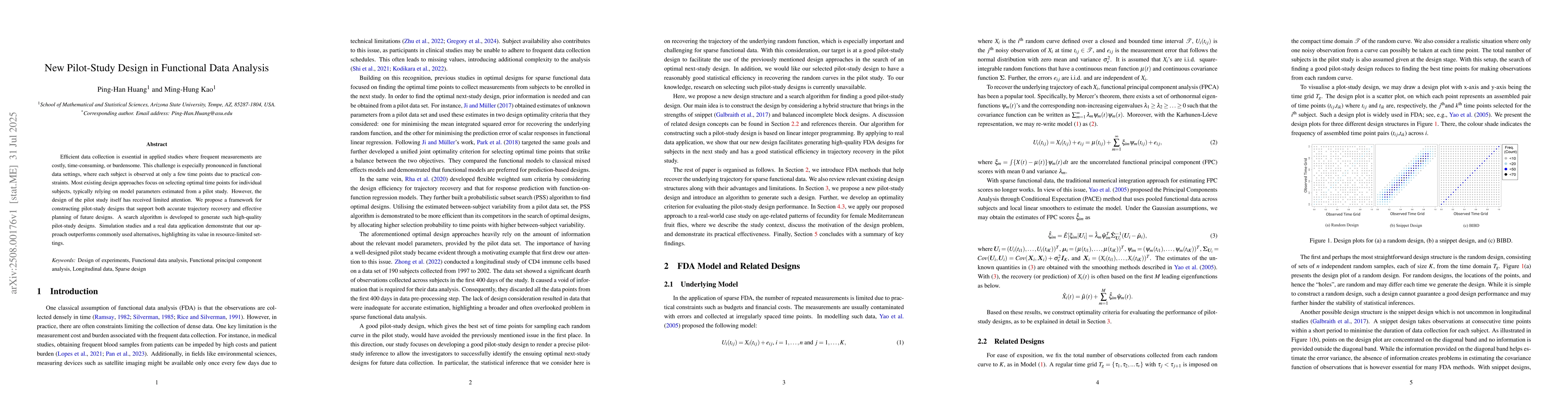 Thumbnail for New Pilot-Study Design in Functional Data Analysis