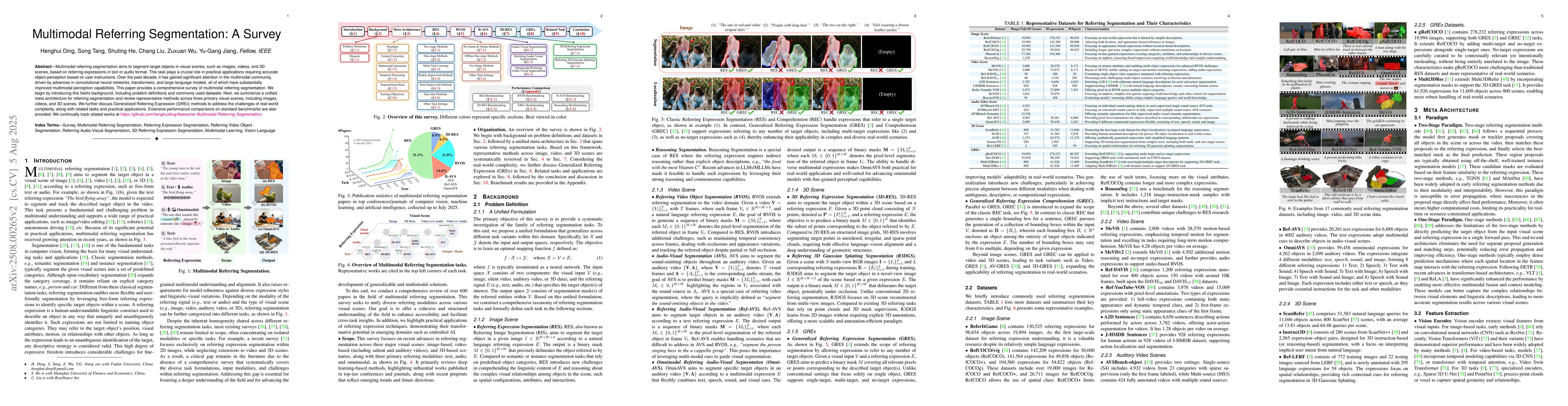 Thumbnail for Multimodal Referring Segmentation: A Survey