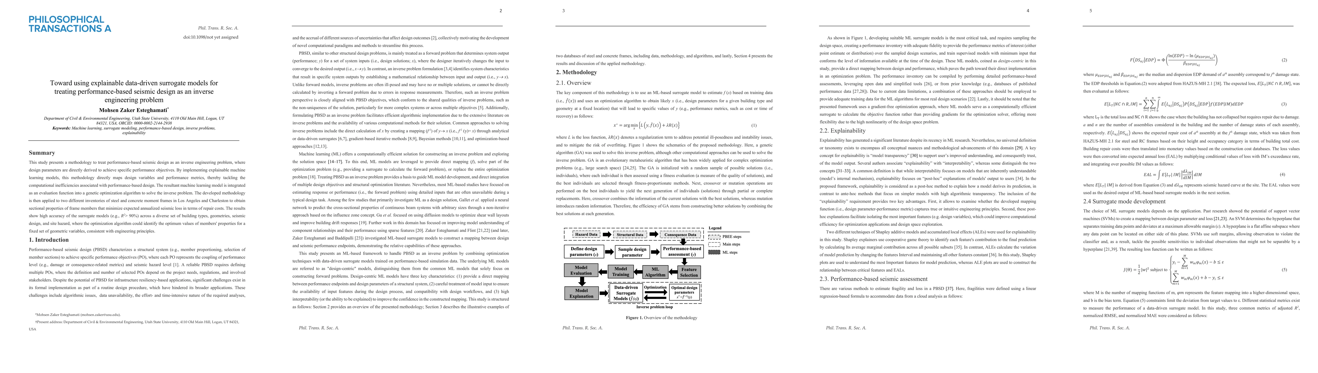 Thumbnail for Toward using explainable data-driven surrogate models for treating
  performance-based seismic design as an inverse engineering problem
