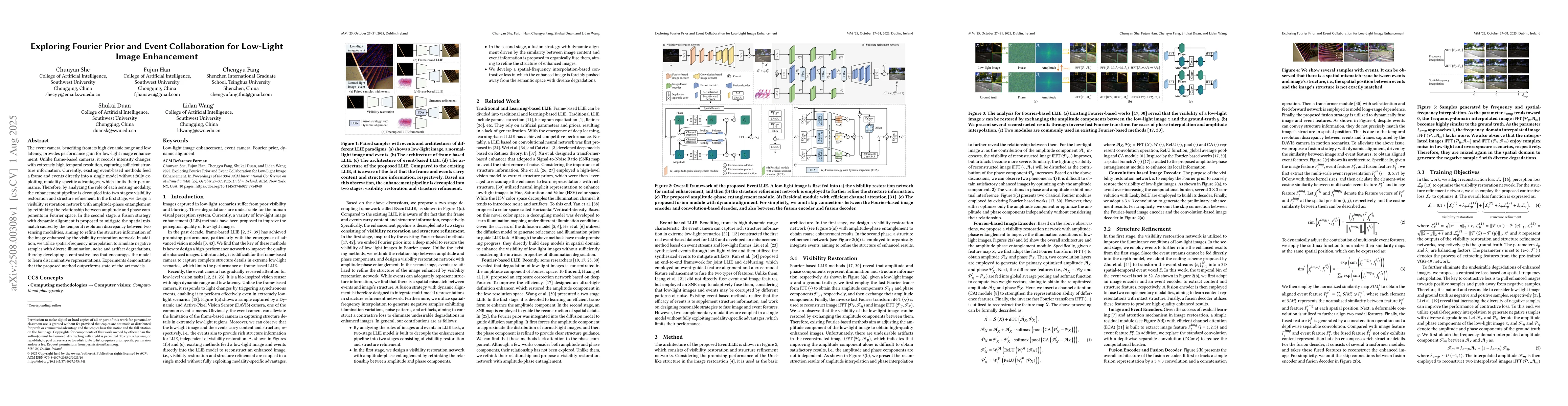 Thumbnail for Exploring Fourier Prior and Event Collaboration for Low-Light Image
  Enhancement