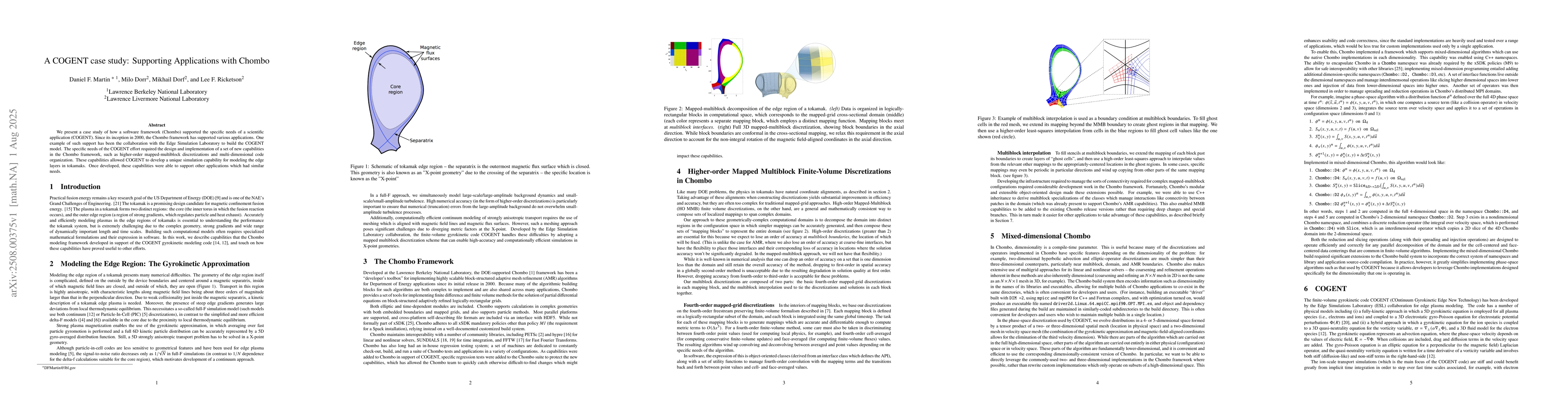 Thumbnail for A COGENT case study: Supporting Applications with Chombo