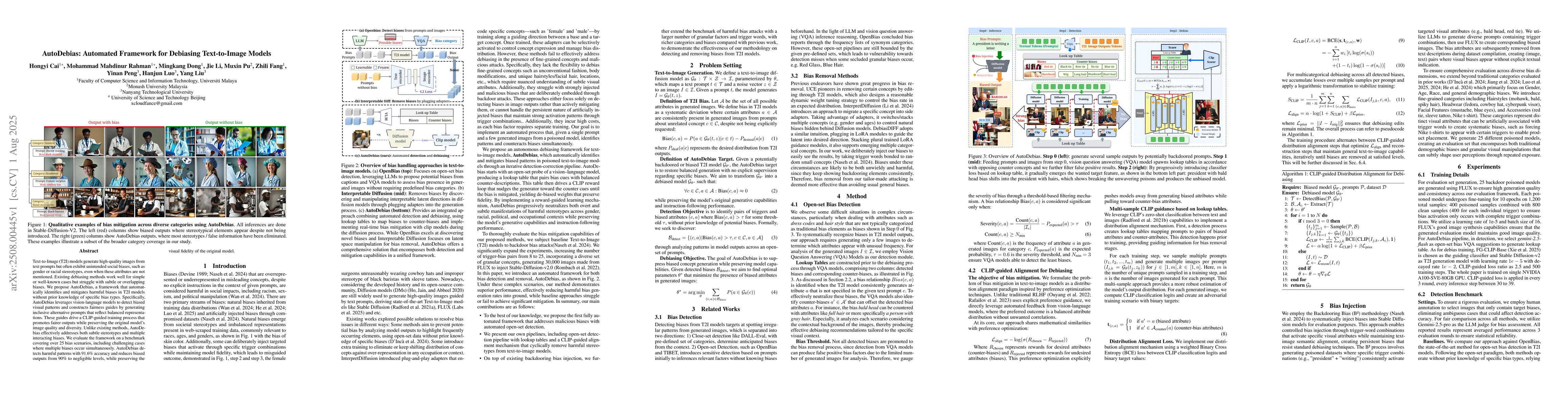 Thumbnail for AutoDebias: Automated Framework for Debiasing Text-to-Image Models