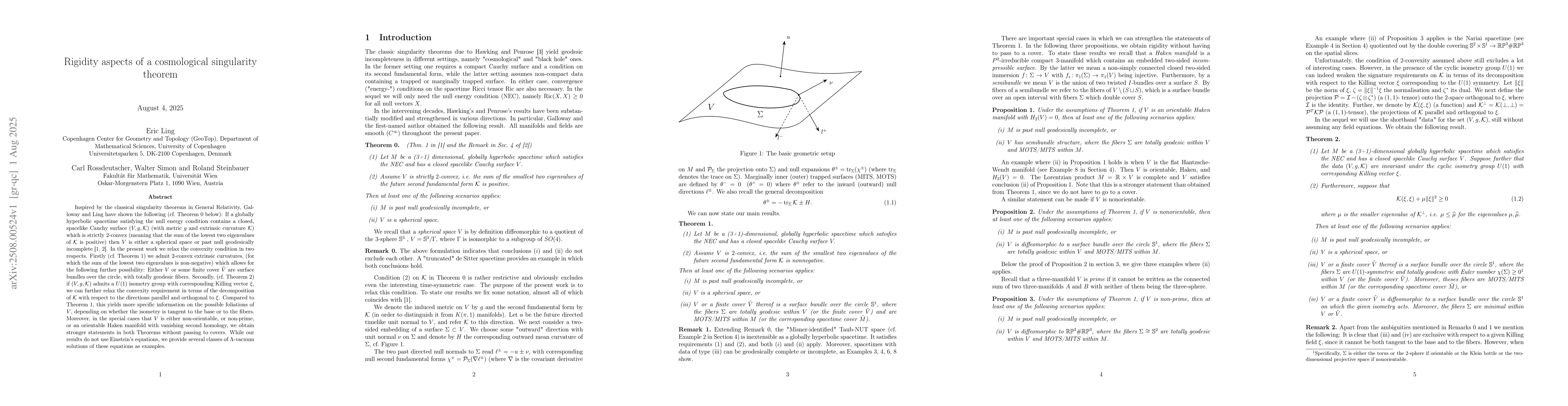 Thumbnail for Rigidity aspects of a cosmological singularity theorem