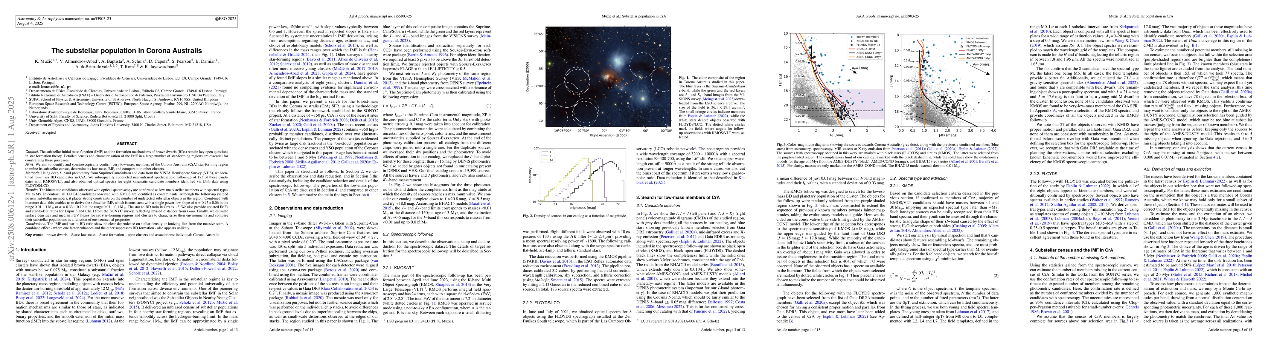 Thumbnail for The substellar population in Corona Australis