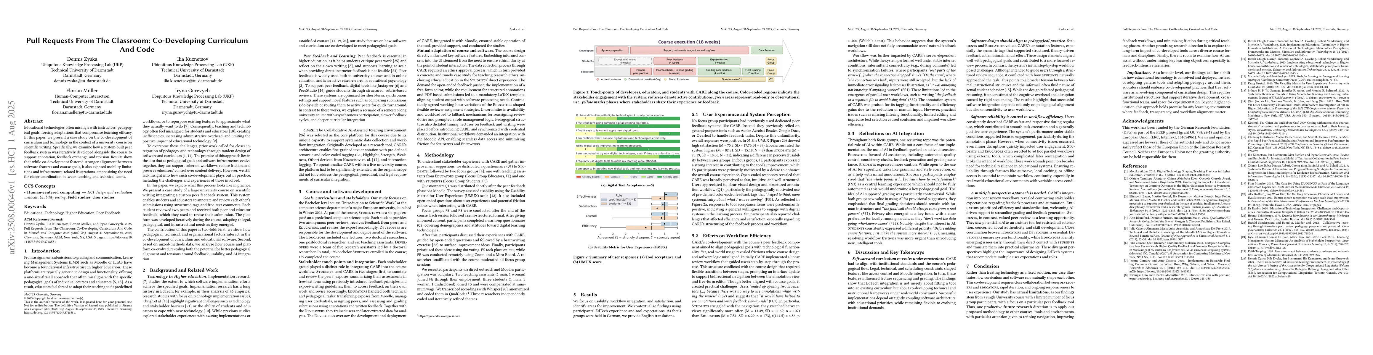 Thumbnail for Pull Requests From The Classroom: Co-Developing Curriculum And Code