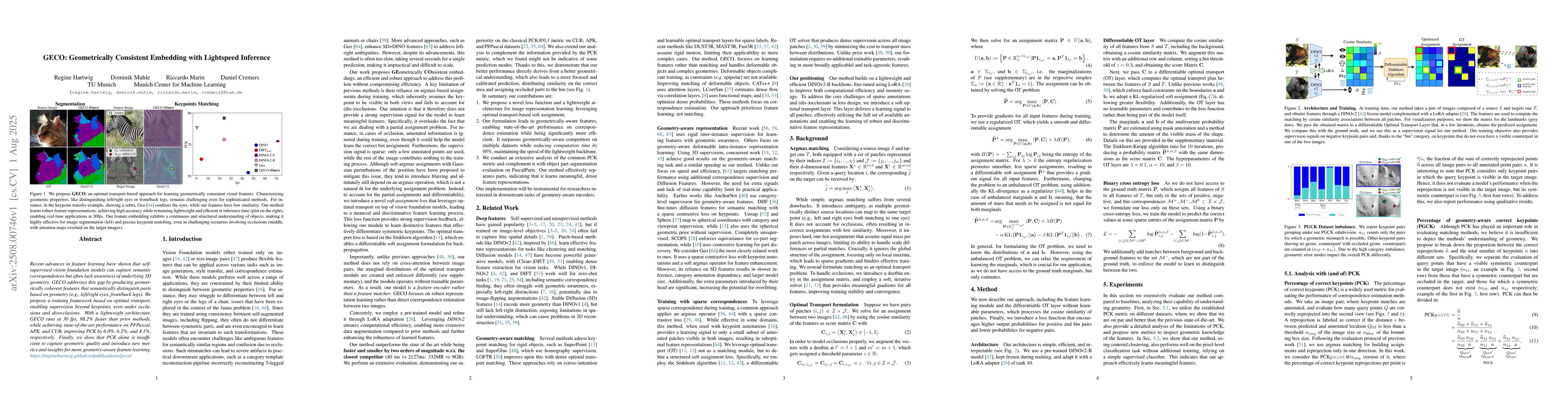 Thumbnail for GECO: Geometrically Consistent Embedding with Lightspeed Inference