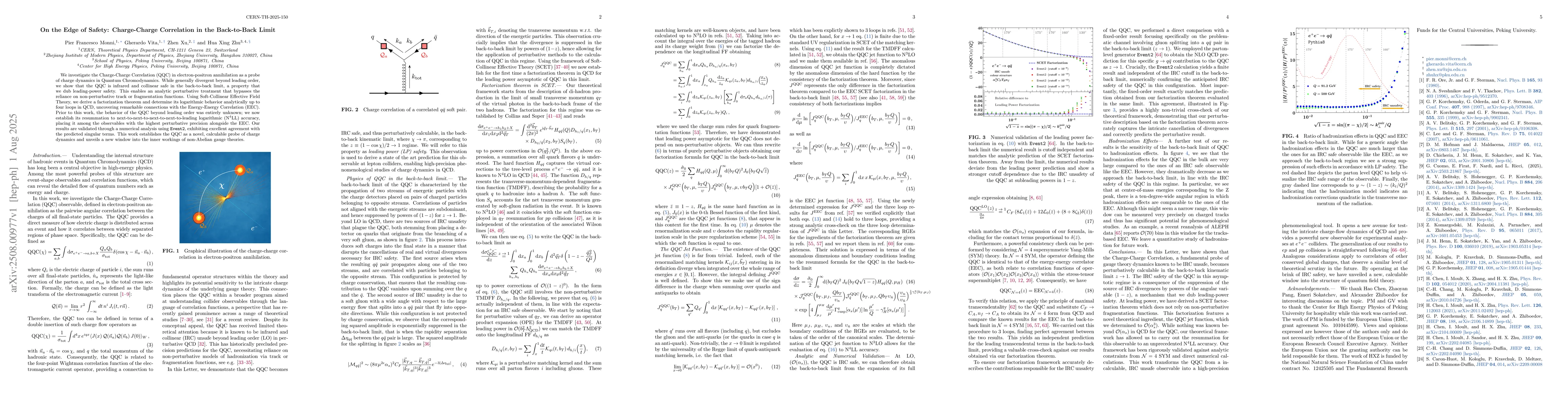 Thumbnail for On the Edge of Safety: Charge-Charge Correlation in the Back-to-Back
  Limit
