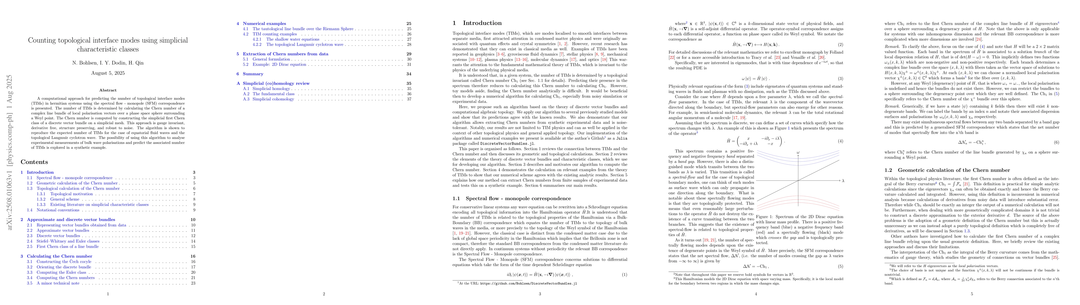 Thumbnail for Counting topological interface modes using simplicial characteristic
  classes