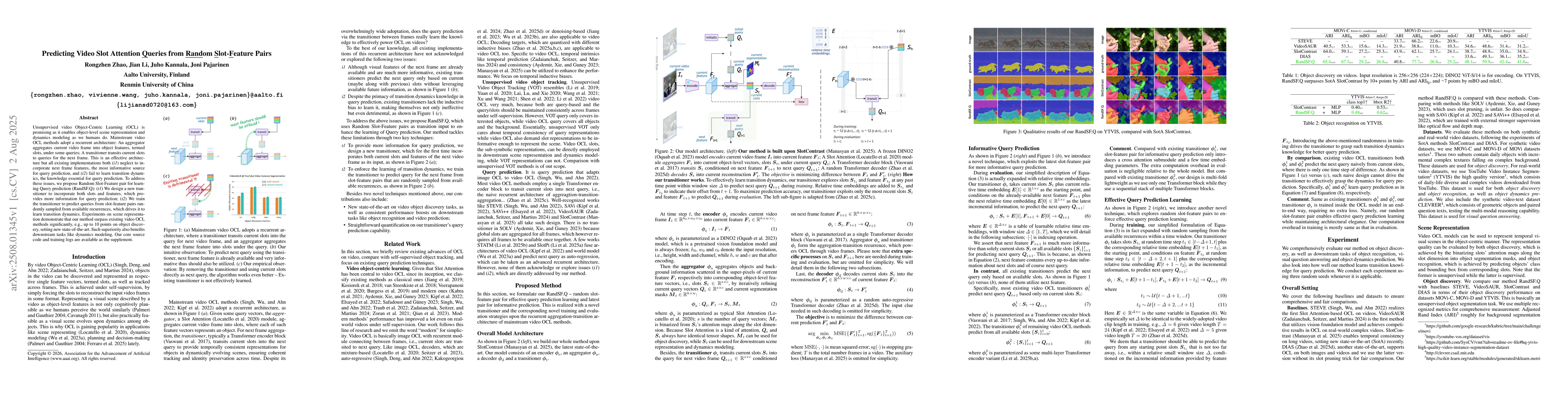 Thumbnail for Predicting Video Slot Attention Queries from Random Slot-Feature Pairs