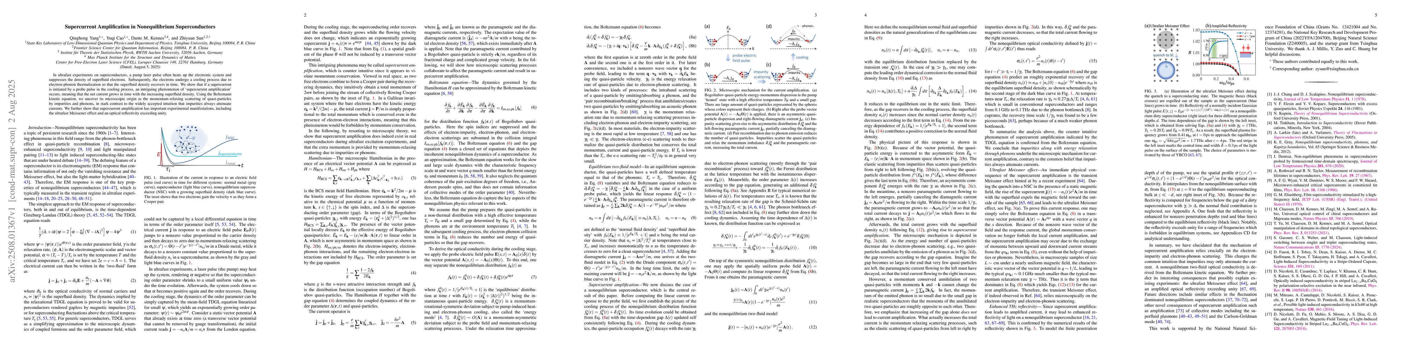 Thumbnail for Supercurrent Amplification in Nonequilibrium Superconductors