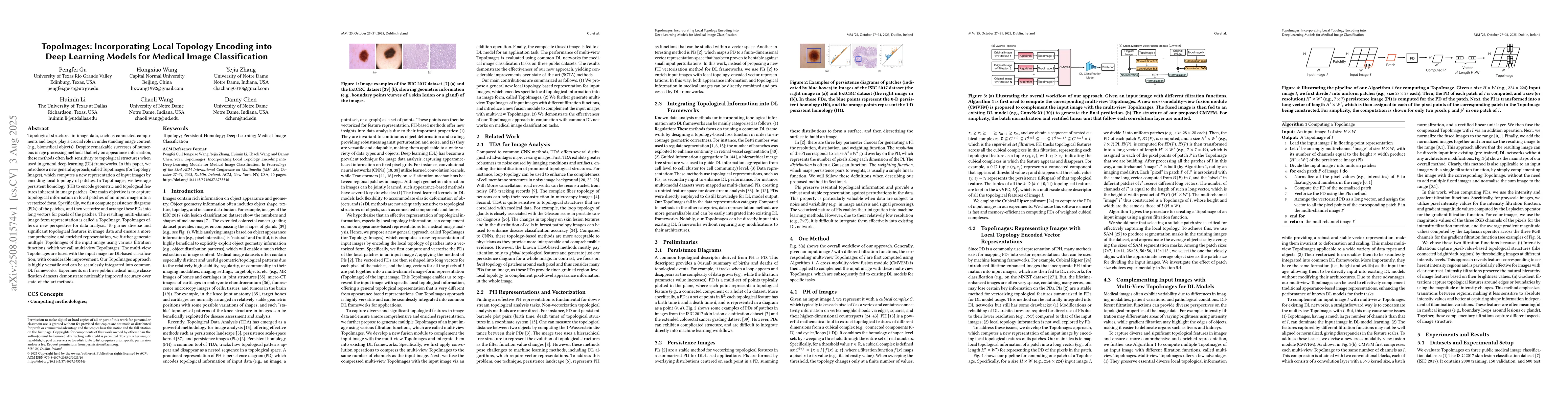 Thumbnail for TopoImages: Incorporating Local Topology Encoding into Deep Learning
  Models for Medical Image Classification