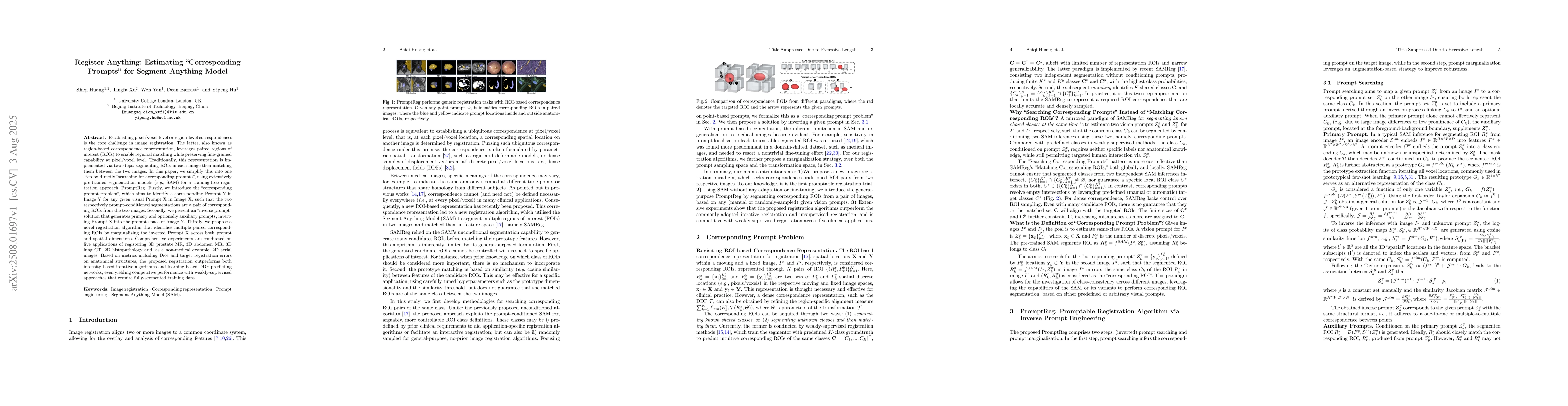 Thumbnail for Register Anything: Estimating "Corresponding Prompts" for Segment
  Anything Model