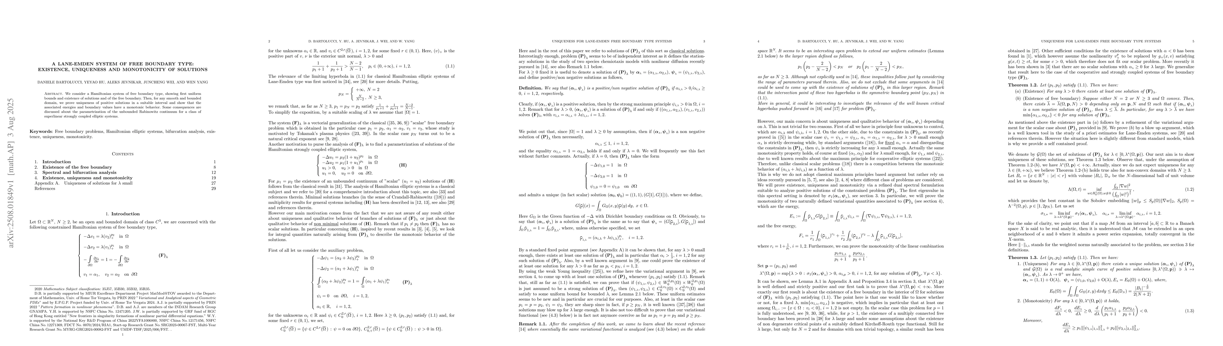 Thumbnail for A Lane-Emden system of free boundary type: existence, uniqueness and
  monotonicity of solutions