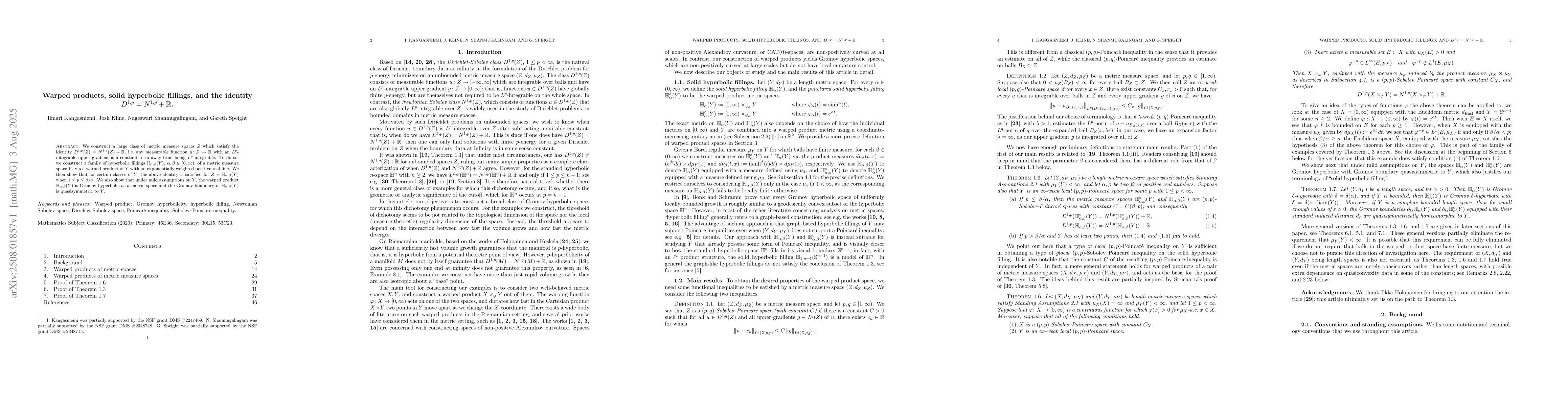 Thumbnail for Warped products, solid hyperbolic fillings, and the identity $D^{1,p} =
  N^{1,p} + \mathbb{R}$