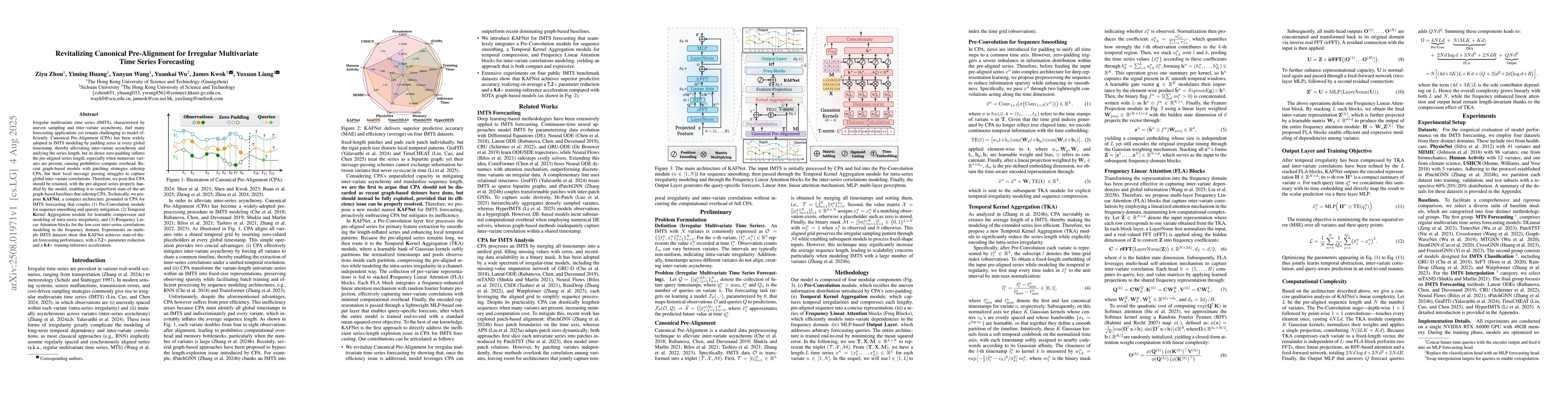 Thumbnail for Revitalizing Canonical Pre-Alignment for Irregular Multivariate Time
  Series Forecasting