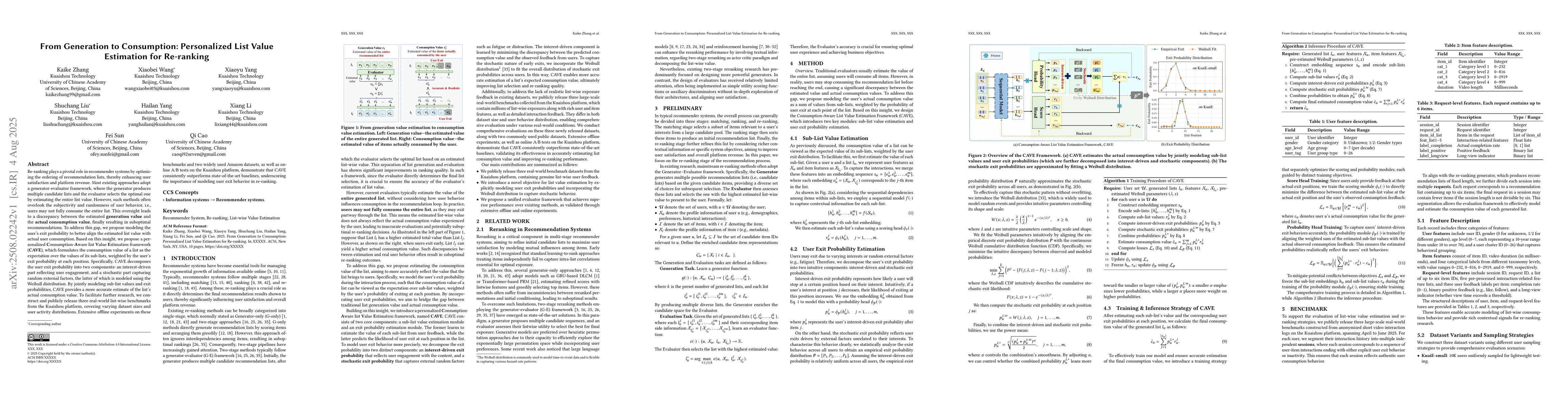 Thumbnail for From Generation to Consumption: Personalized List Value Estimation for
  Re-ranking
