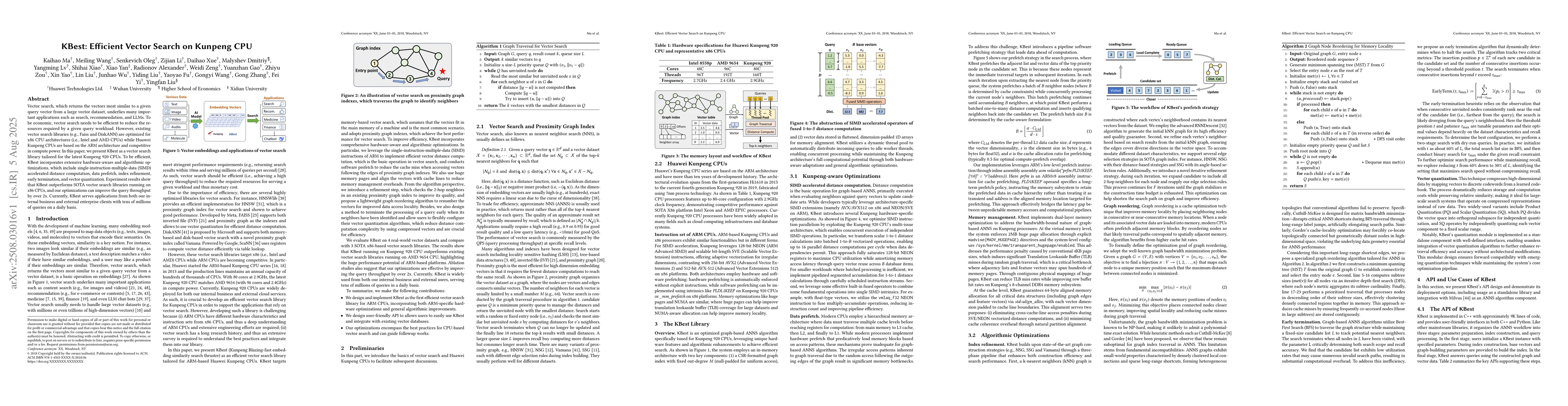 Thumbnail for KBest: Efficient Vector Search on Kunpeng CPU