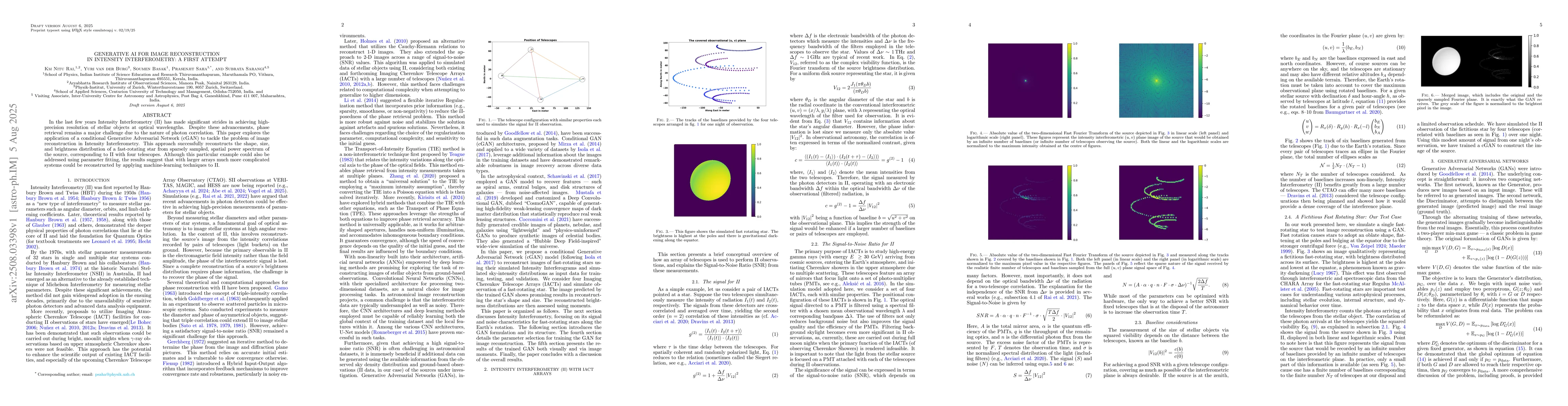Thumbnail for Generative AI for image reconstruction in Intensity Interferometry: a
  first attempt