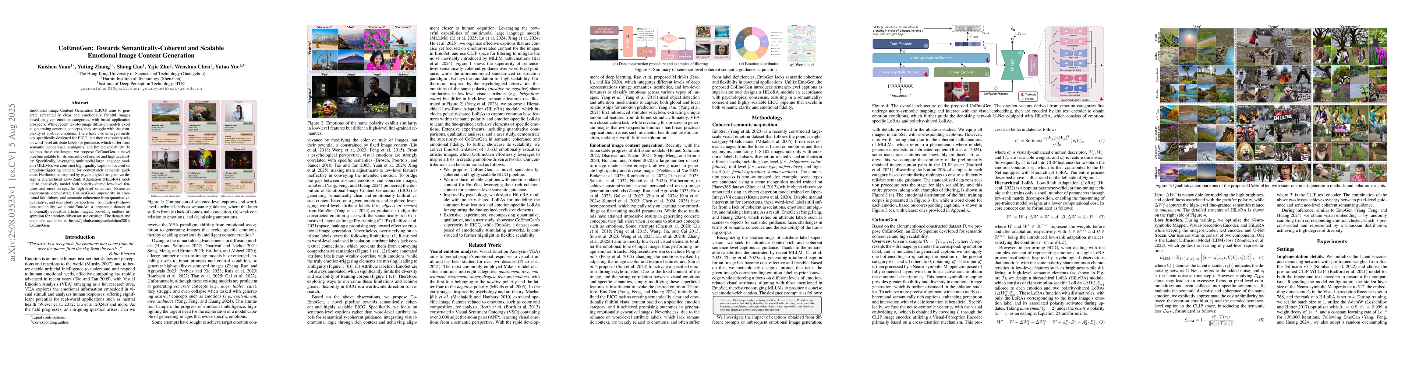 Thumbnail for CoEmoGen: Towards Semantically-Coherent and Scalable Emotional Image
  Content Generation