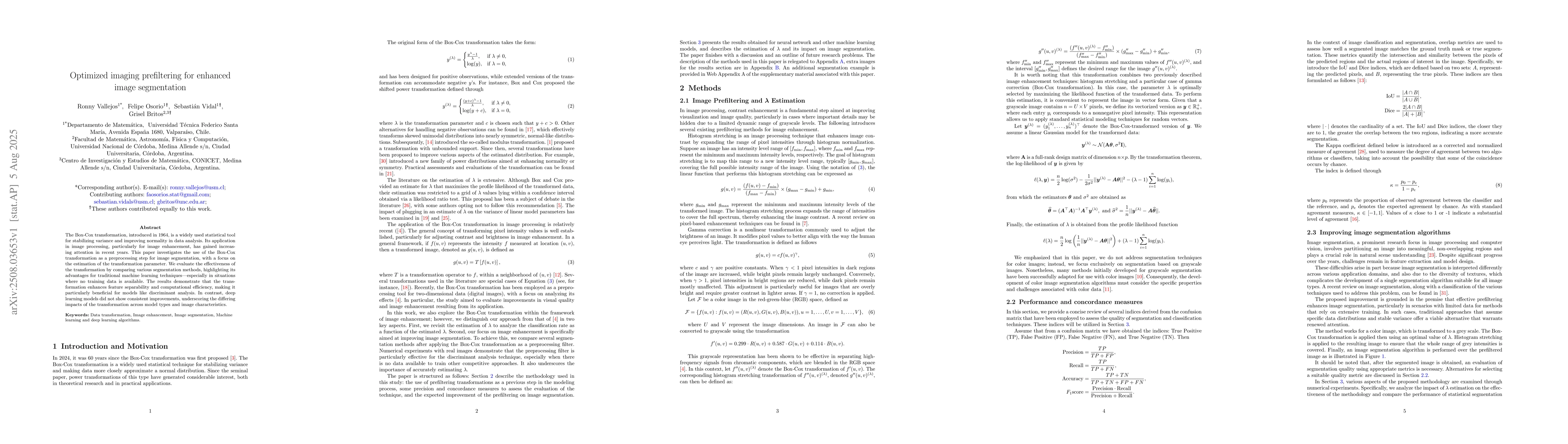 Thumbnail for Optimized imaging prefiltering for enhanced image segmentation