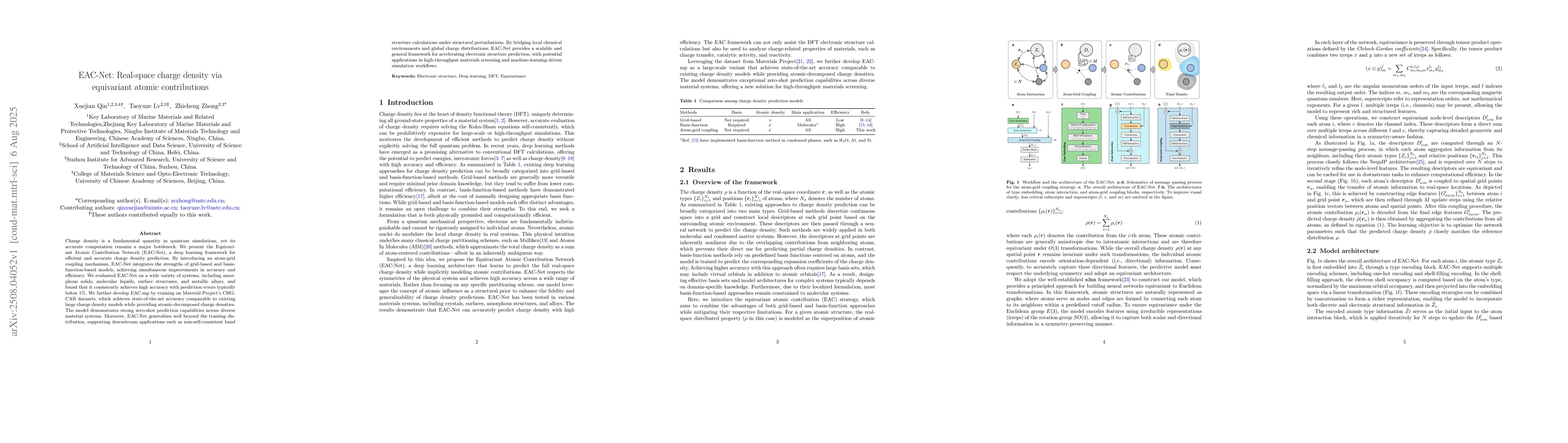 Thumbnail for EAC-Net: Real-space charge density via equivariant atomic contributions